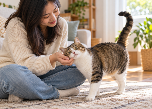 Làm sao biết mèo có muốn được ôm?