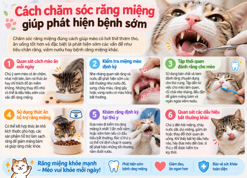 Cách chăm sóc răng miệng giúp phát hiện bệnh sớm